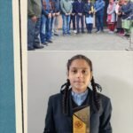 Tanvir Kaur winner Block Level Declamation Competition